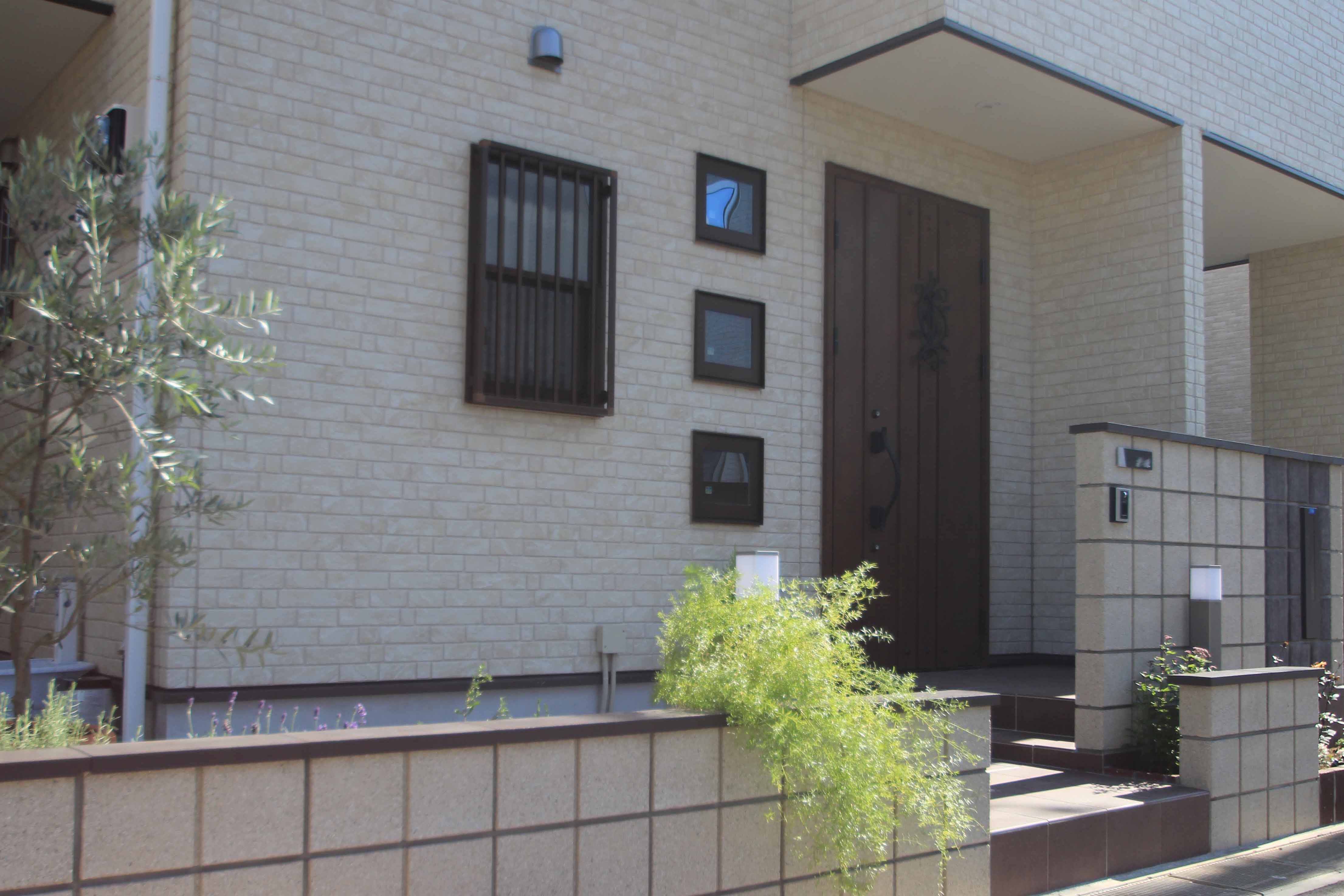 シンプルな外構<br>松戸市1